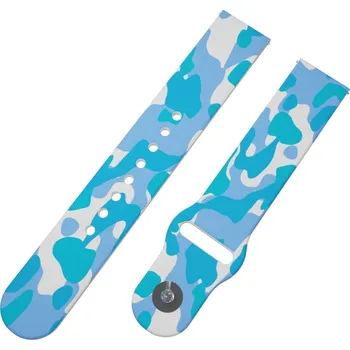 Chytré hodinky Strapido MASKÁČ MODRÝ řemínek 22 mm