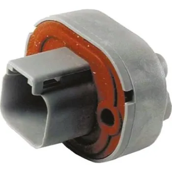 Elektrický konektor Konektor PCB, řada: DT15 Vodič-Deska, počet kontaktů: 2, počet řad: 1 izolace pájením, Montáž na panel, průchozí otvor