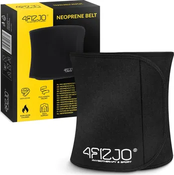 4FIZJO Neoprenový pás černý L/XL