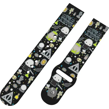 Chytré hodinky Strapido HARRY POTTER - TEMNÁ MAGIE řemínek 20 mm