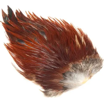 Kohoutí sedlový skalp Natural Brown