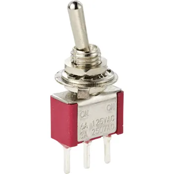 vypínač APEM 21136NA páčkový spínač 1 ks