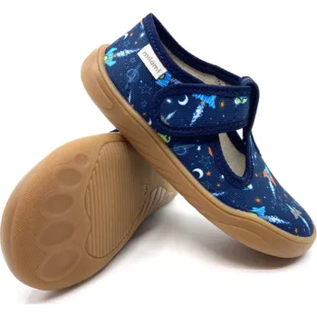 Dívčí bačkory Barefoot bačkory Milami BF1 MAC4666A Blue 30, Vnitřní délka boty: 18,7 cm, Vnitřní šířka boty: 7,8 cm