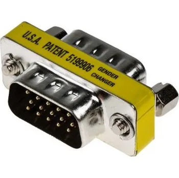 Redukce Adaptér D-Sub, Redukce M/M VGA, pro použití s: 15pinový konektor D-Sub RS PRO