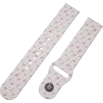 Chytré hodinky Strapido BRŠLICE RŮŽOVÁ řemínek 22 mm