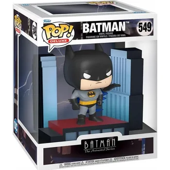 Figurka Batman: Animovaná série POP! Deluxe Vinylová figurka Batman na střeše 9 cm