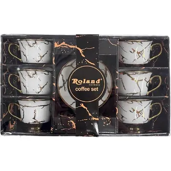 Porcelánový Šálek Roland Germany 220 ml 6 ks