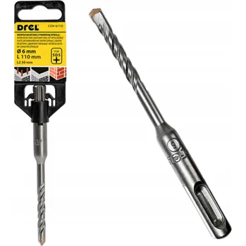 Vrták Vrták do betonu DREL 6 x 110 mm SDS+