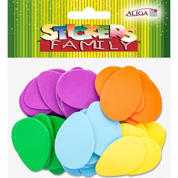 samolepka Samolepky pěnové vajíčka 40 ks