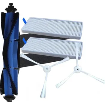 Sada příslušenství pro robotický vysavač HEPA filtry a kartáče k vysavači ROWENTA ZR791000 kompatibilní sada 5ks