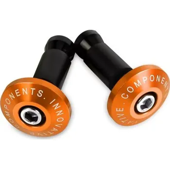 Horské kolo Koncovky řidítek motocyklu - Oranžové