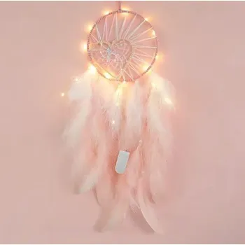 Lapač snů Lapač snů - Srdcový, svítící