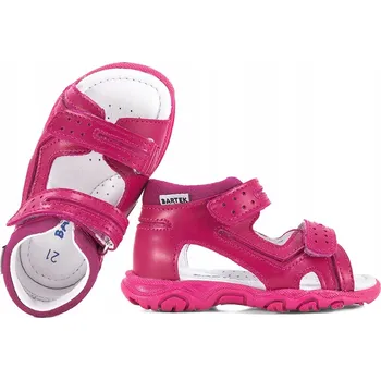Dívčí sandály BARTEK 71825 DÍVČÍ SANDÁLKY SANDÁLY 22 Růžová