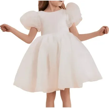 Dívčí šaty Krásné dívčí šaty Sara, bílé, velikost 110/116