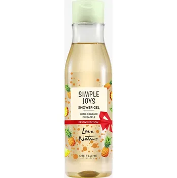 Koupelová kosmetika Sprchový gel s bio ananasem Simple Joys Love Nature, 250ml