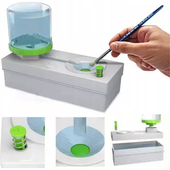 Kosmetický štětec Čistič štětců, mycí stanice pro čištění malířských štětců F311Z
