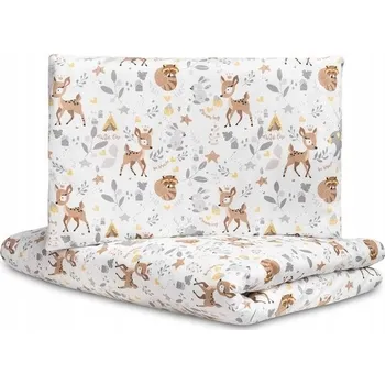 Povlečení Sada povlečení Sensillo 100 x 135 cm, odstíny hnědé a béžové