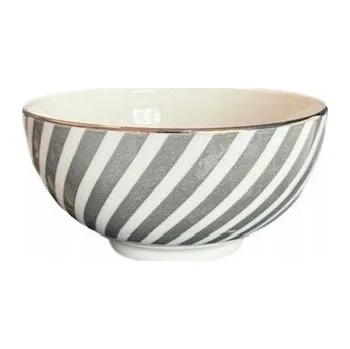 KERAMICKÁ MISKA MAJESTY 300 ml prům. 11,5 cm šedá