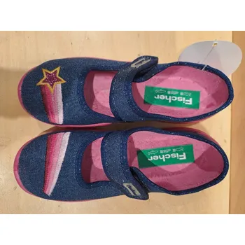 Dívčí bačkory Bačkůrky Fischer 652343-507 blau/pink 32