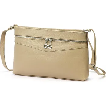 Kabelka Kožená kabelka Luka béžová KZ2256674