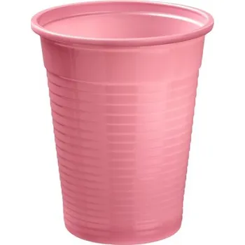 Jednorázové nádobí Akzenta Top Cups Pink plastové jednorázové kelímky 50 ks