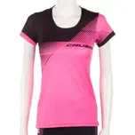 Crussis dámské funkční tričko krátký rukáv růžová/černá vel. XS