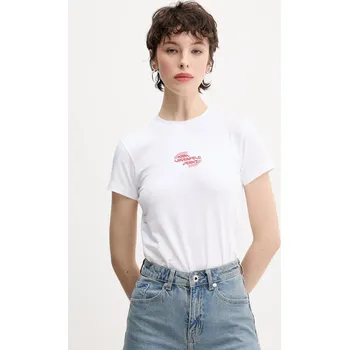 Pánské tričko Tričko Karl Lagerfeld Jeans A2W17027 bílá 00X, vel. S