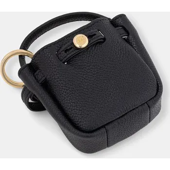 Kožená klíčenka Tory Burch Romy 184996 černá 99X, vel. ONE SIZE