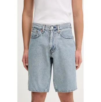 Pánské kraťasy Džínové šortky Levi's 478 BAGGY SHORTS 001JM modrá 50A, vel. 32
