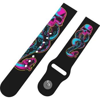 Chytré hodinky Strapido HARRY POTTER - ZNAMENÍ ZLA řemínek 20 mm