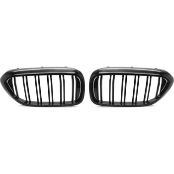 Kapota TUNING-TEC Přední maska, ledvinky BMW G30 / G31 17-20 lesklá černá, dvojitá žebra