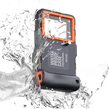 Pouzdro na mobilní telefon ShellBox Potápěčské pouzdro 6.8" IPX8 15m černé