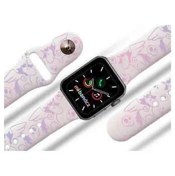 Chytré hodinky Apple watch řemínek Unicorn pink,Bílá,42/44/45/46/49mm