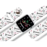 Apple watch řemínek Šrouby,Bílá,38/40/41/42(S10)mm