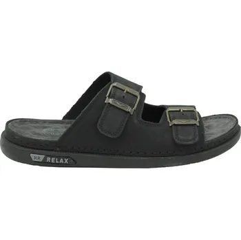 Pánské pantofle Pánské zdravotní pantofle černé Mediline M01 - 42