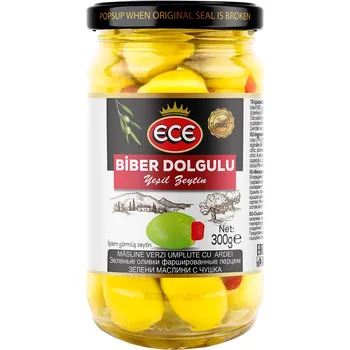 oliva ECE - Biber Dolgulu - olivy plněné paprikou 370g