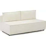 Pohovka dvousedačka Nazismo (krémová + černá). 1136917