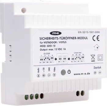 Domovní zvonek m-e modern-electronics domovní telefon modul otevírání dveří, SDO-10