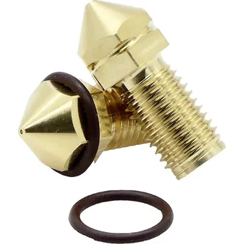 Příslušenství k 3D tiskárně FabConstruct FabConstruct Nuzzle Brass 0,8 mm pro Ultimaker UM3, S3, S5, S5 Brass Nozzle AA RN35483