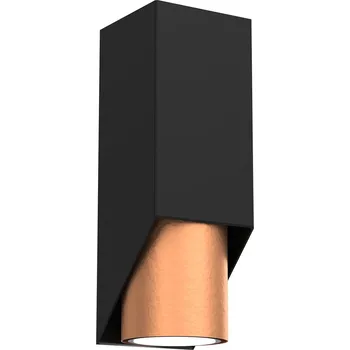 Nástěnné svítidlo Nástěnné svítidlo Luminex černé, oranžové, patice GU10, 8 W