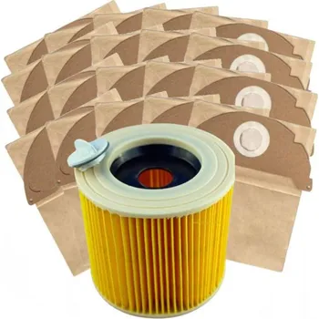 Sáček do vysavače Filtr pro vysavač KARCHER A 2003 a sáčky 20ks