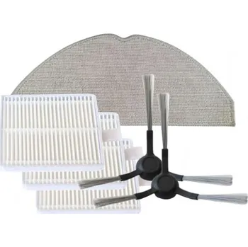 Sada příslušenství pro robotický vysavač HEPA filtry, mop a kartáčky k vysavači XIAOMI Robot Vacuum S20 EU Black BHR8628EU 6ks sada