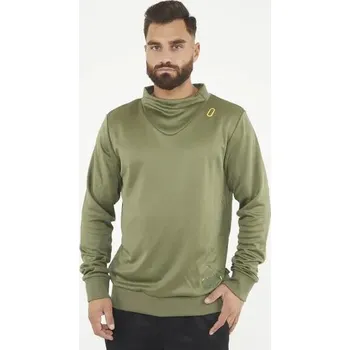 Dámská mikina LEGEA Pánská technická mikina elastická MUZO ZELENÁ