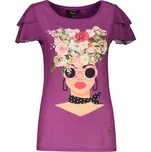 Dámské tričko KIXMI PENNY FIALOVÉ velikost: M
