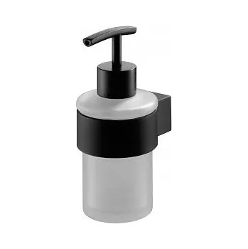 Dávkovač mýdla Ruční nástěnný dávkovač mýdla Bisk 250 ml černý