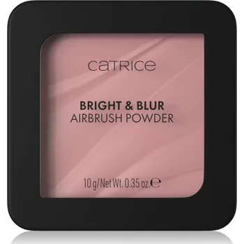 Přípravek na tvář Catrice Bright & Blur Airbrush Powder fixační pudr s rozjasňujícím efektem odstín 010 Pink Luminance 10 g