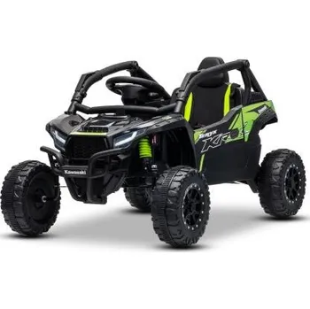 Dětské elektrovozidlo Elektrické autíčko Kawasaki TERYX KRX 1000 12V, černé, jednomístné, odpružená zadní náprava