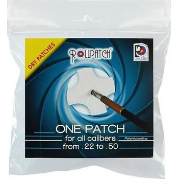 Čištění zbraně Čistící hadřík PaulClean One Patch, ráže .22 - .50, 500 ks