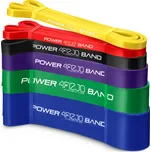 4FIZJO Sada 6 posilovacích gum VÍCEBAREVNÁ