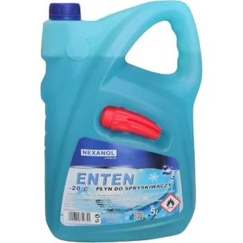 Náplň do chladiče a ostřikovače Zimní kapalina do ostřikovačů Nexanol Enten s nálevkou 5 litrů